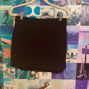 Athleta Black Athletic Mini Skirt size 8